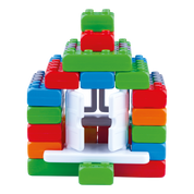 Junior byggklossar 40 st (hus)