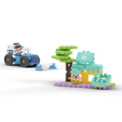 Polisbil & smyckesbutik 80 bitar