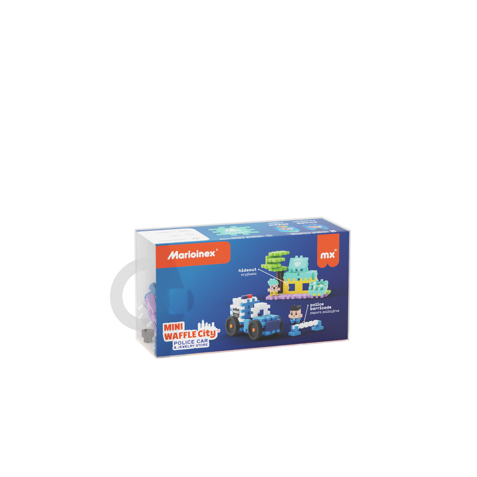 Polisbil & smyckesbutik 80 bitar