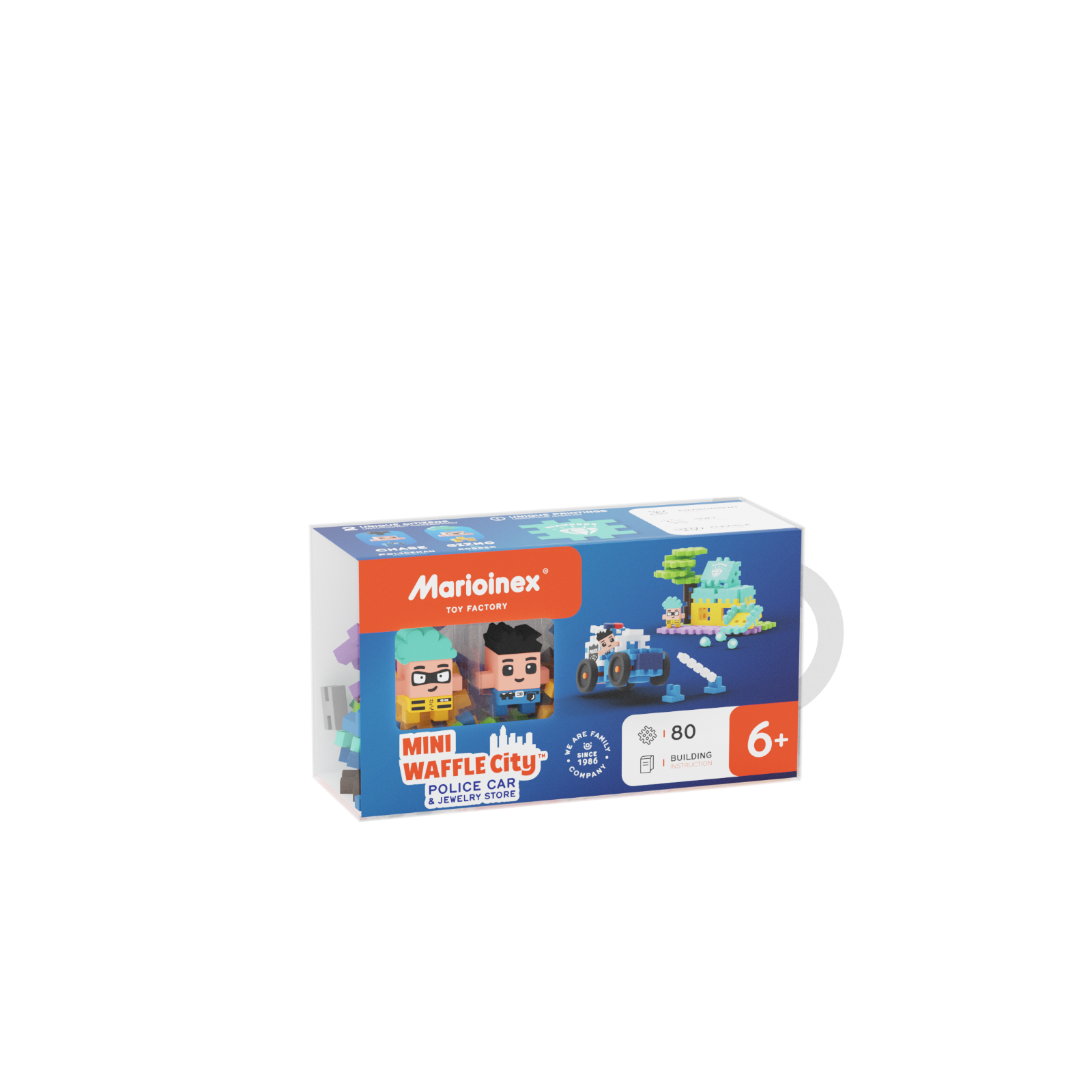 Polisbil & smyckesbutik 80 bitar