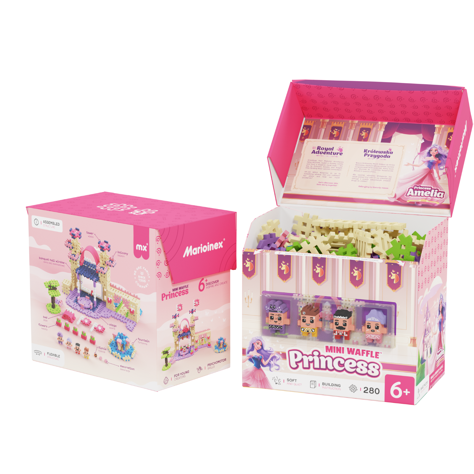 Prinsessans magiska torn 280 bitar